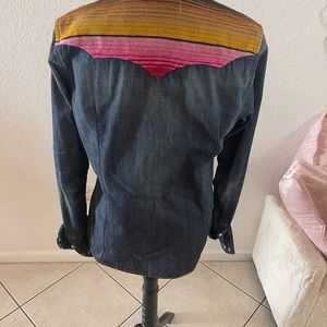 True religion button shirt